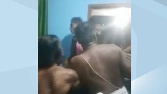 Temple priest family attacked in kollam Temple priest family attacked in kollam