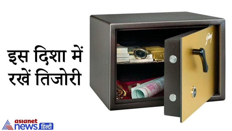 इस दिशा में रखें तिजोरी
घर की दक्षिण-पश्चिम दिशा में तिजोरी रखना चाहिए। अपने घर की धन अलमारी को इस तरह रखना चाहिए कि उसका द्वार इस दिशा में खुले। इससे आपके घर में धन स्थाई रुप से टिकने लगता है। माना जाता है कि इस दिशा में धन रखने से धन स्थाई रुप से तो टिकने ही लगता है साथ ही रुपए पैसों में वृद्धि भी होती है।