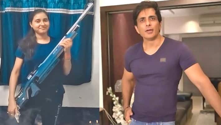 Sonu sood helped international shooter Konica layak kpg Sonu sood helped international shooter Konica layak kpg