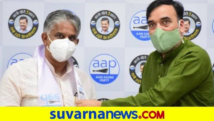 Delhi BJP councilor Ballan joins AAP says Started to smell dictatorship dpl Delhi BJP councilor Ballan joins AAP says Started to smell dictatorship dpl