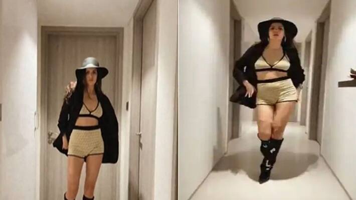 Hardik Pandyas Wife Natasa Stankovic shares her hot video, see here dva Hardik Pandyas Wife Natasa Stankovic shares her hot video, see here dva