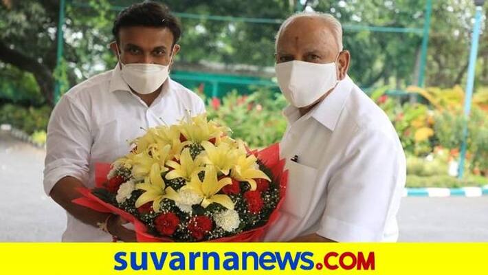 Minister K Sudhakar Helped Orphaned Children on His Birthday grg Minister K Sudhakar Helped Orphaned Children on His Birthday grg