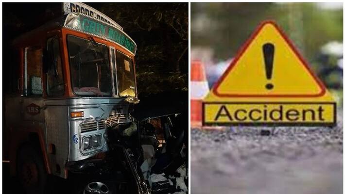 another accident at ramanattukara jeep and lorry collide another accident at ramanattukara jeep and lorry collide