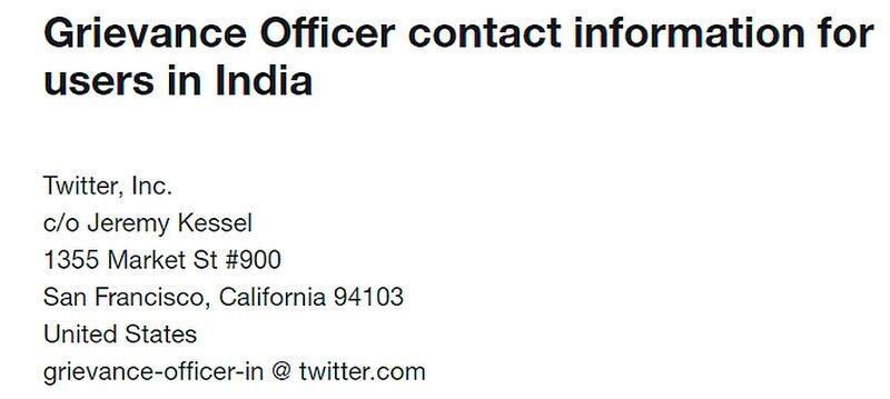 Twitter names California-based Jeremy Kessel as new Grievance Officer in India in violation of new IT laws-VPN