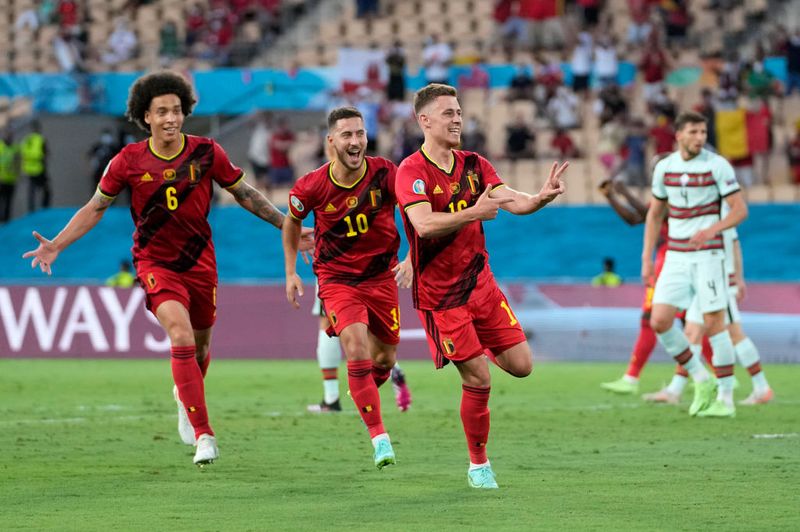 Stats
- Thorgan became the first Belgian to score in consecutive Euro matches.
- While Portugal made 23 attempts during the game, it was the highest a team ever registered in a match this edition without scoring.
- Belgium faced the most attempts against it (23), overtaking Brazil's attempts of 27 during the World Cup 2018.
- Portugal earned just a win in its four games in the tournament this term, its fewest since its debut in 1984.
NOTE: Asianet News humbly requests everyone to wear masks, sanitise, maintain social distancing and get vaccinated as soon as eligible. Together we can and will break the chain #ANCares #IndiaFightsCorona