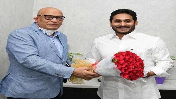CS Adityanath Das Meets CM YS Jagan at Camp Office - bsb CS Adityanath Das Meets CM YS Jagan at Camp Office - bsb