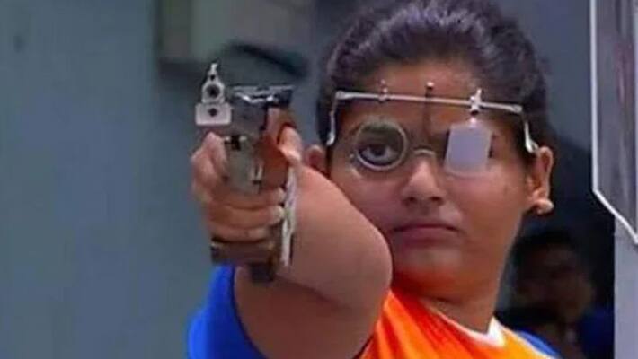 Rahi Sarnobat Wins Gold In Women's 25m Pistol pwa Rahi Sarnobat Wins Gold In Women's 25m Pistol pwa