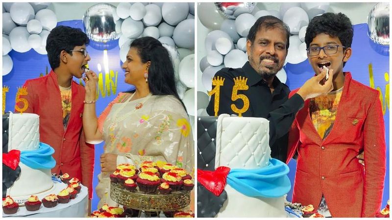 రోజా.. నటిగా, `జబర్దస్త్` షోకి జడ్జ్ గా, అలాగే ఏపీ ఎమ్మెల్యేగా రాణిస్తున్నారు. ఆమె భర్త సెల్వమణి తమిళ దర్శకుడిగా రాణిస్తున్న విషయం తెలిసిందే. వీరికి ఇద్దరు సంతాపం. కూతురు అన్షు మాలికా, కుమారుడు క్రిష్ణ కౌశిక్ ఉన్నారు.