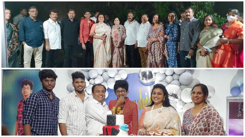 రోజా కుమారుడు కౌశిక్ పుట్టిన రోజు సెలబ్రేషన్స్.