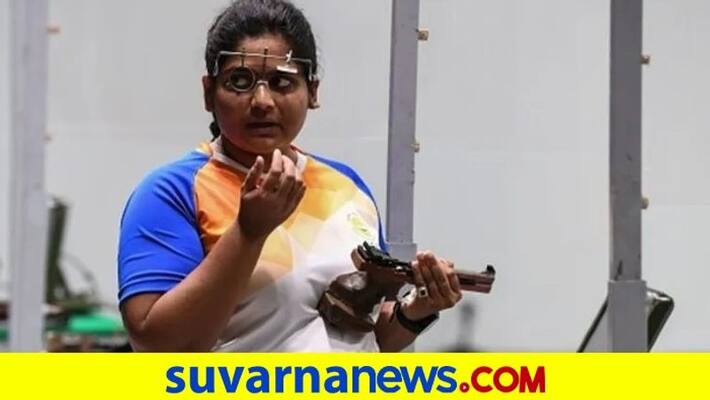 ISSF World Cup Indian Rahi Sarnobat Wins Gold In Womens 25m Pistol event kvn ISSF World Cup Indian Rahi Sarnobat Wins Gold In Womens 25m Pistol event kvn