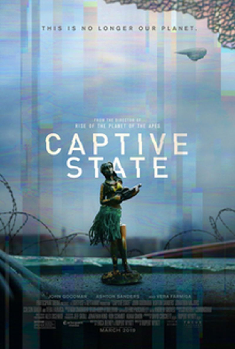 Captive State
This movie is directed by Rupert Wyatt and co-written by Wyatt and Erica Beeney. The film stars include John Goodman, Ashton Sanders, Jonathan Majors, and Vera Farmiga. One can feel the emotions the director tries to portray, such as being shocked at the beginning, scary at times, and to a thrilling end. This movie will sure leave you in a 'state' of thrill and blow your mind.