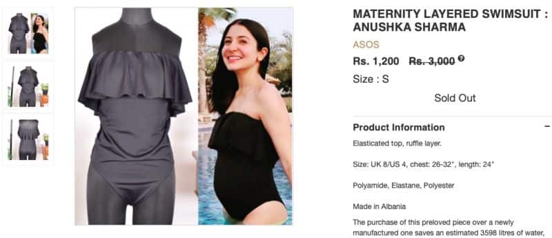 Anushka Sharma auctions pieces from her chic maternity wardrobe, check out the prices-SYT