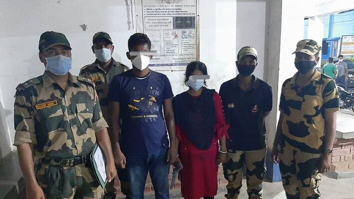 Indian youth who married a Bangladeshi girl and cross border illegally both arrested ckm Indian youth who married a Bangladeshi girl and cross border illegally both arrested ckm
