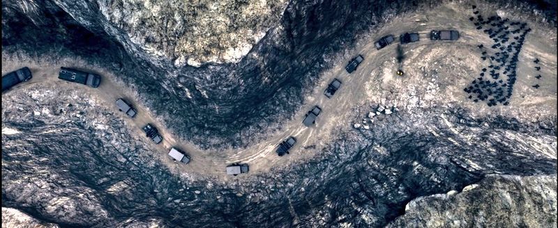 The top angle shot of trucks and jeeps, the back shot of Adheera aka Sanjay Dutt holding a sword and breathtaking rocky mountain of Manasa Hills all have gone viral as Chapter 2 is only of most anticipated Indian films.