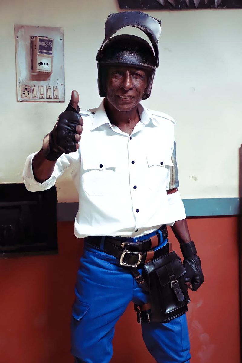 அதில் நடிகர் மொட்டை ராஜேந்திரன் பப்ஜி வீரராக நடிக்கும் காட்சிகள் படமாக்கப்பட்டு வருகின்றது.