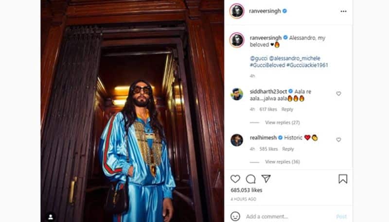 Memes Can Wait, Ranveer Singh's Gucci Look Is Gucci Boss-Approved