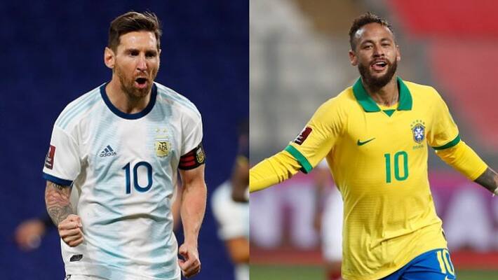 Copa America 2021 fans waiting for Brazil v Argentina classic Final Copa America 2021 fans waiting for Brazil v Argentina classic Final