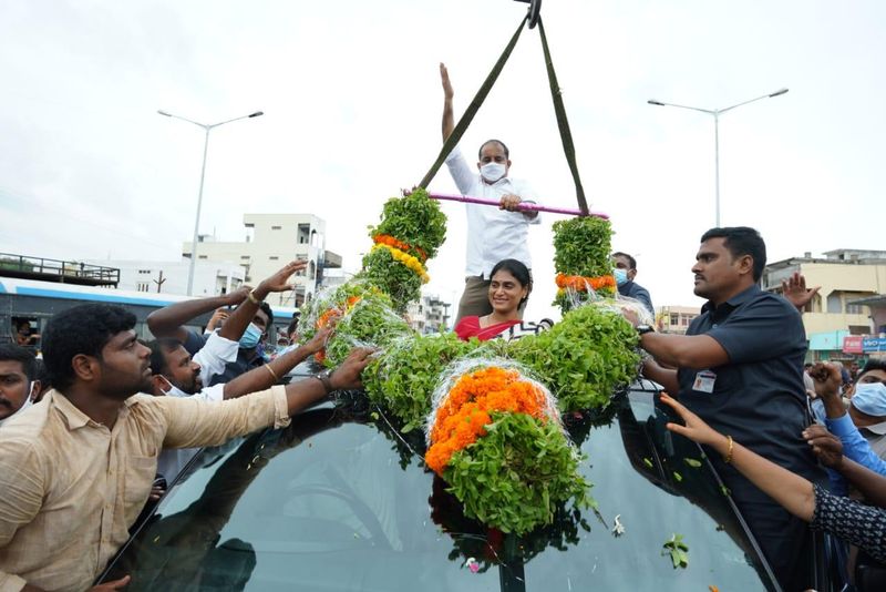 వైఎస్ షర్మిల వరంగల్ పర్యటన