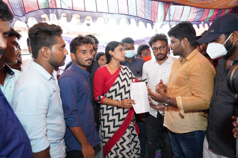 వైఎస్ షర్మిల వరంగల్ పర్యటన
