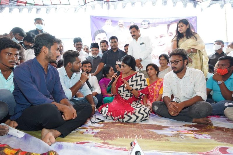 వైఎస్ షర్మిల వరంగల్ పర్యటన