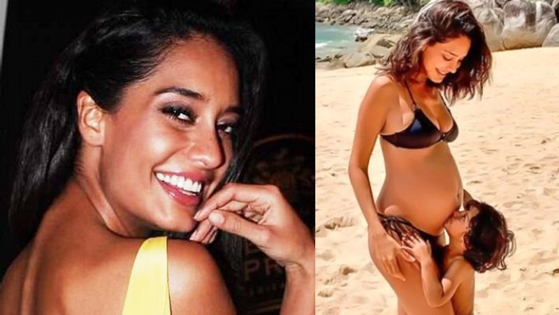 Lisa Haydon again posted breast feeding picture to give answer to troll bjc