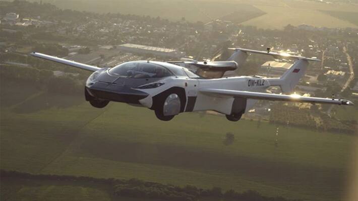 Flying car makes successful test run between airports in Slovakia pod Flying car makes successful test run between airports in Slovakia pod
