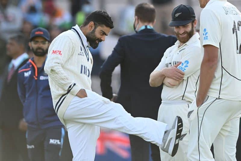 WTC Final: Why Kane Williamson rested his head on Virat Kohlis shoulder, here is his reply