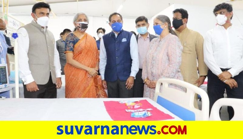 ಯಲಹಂಕದಲ್ಲಿ ಬೋಯಿಂಗ್ ಸಂಸ್ಥೆಯು ಕೋವಿಡ್ ಕೇರ್ ಆಸ್ಪತ್ರೆ ನಿರ್ಮಿಸುತ್ತಿರುವ ವಿಷಯವನ್ನು ನಿರ್ಮಲಾ ಸೀತಾರಾಮನ್ ಈ ಮೊದಲೇ ತಿಳಿಸಿದ್ದರು. 