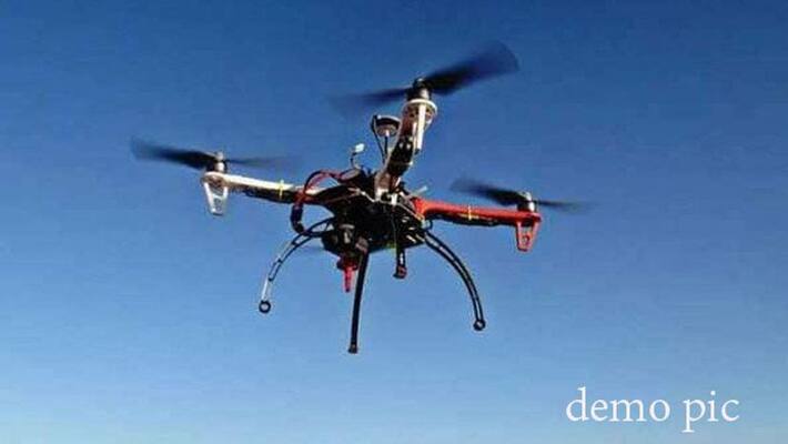 CSIR NAL octacopter drone was used to deliver Covid vaccines in Bengaluru Karnataka mnj CSIR NAL octacopter drone was used to deliver Covid vaccines in Bengaluru Karnataka mnj