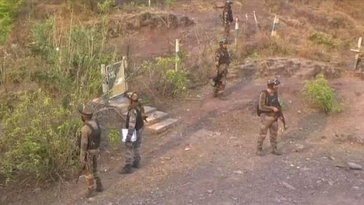 Three terrorists are down at Pulwama one more drone found near International border at Jammu Kashmir Three terrorists are down at Pulwama one more drone found near International border at Jammu Kashmir