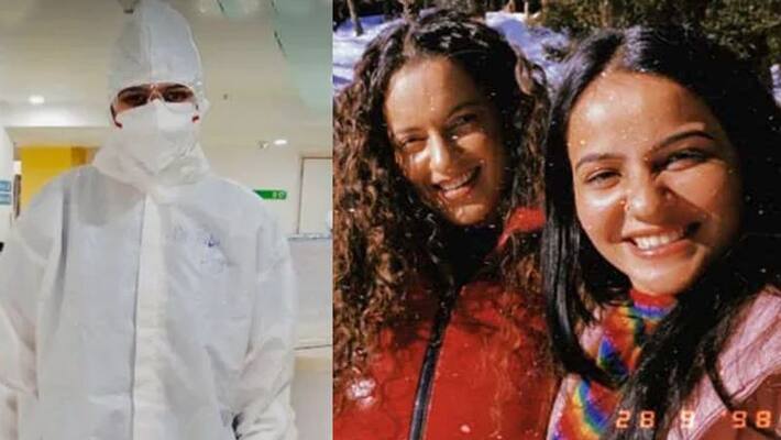 kangana ranaut salutes her sister in law ritu ranaut on doctors day share photo KPJ kangana ranaut salutes her sister in law ritu ranaut on doctors day share photo KPJ