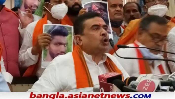 BJP Leader Suvendu Adhikari attacks TMC Govt in Bidhansava on post poll violence issue RTB BJP Leader Suvendu Adhikari attacks TMC Govt in Bidhansava on post poll violence issue RTB