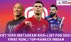 cristiano ronaldo dwayne johnson the rock virat kohli instagram rich list 2021