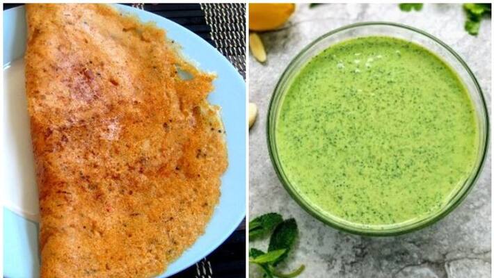 how to make carrot dosa and puthina chutney how to make carrot dosa and puthina chutney