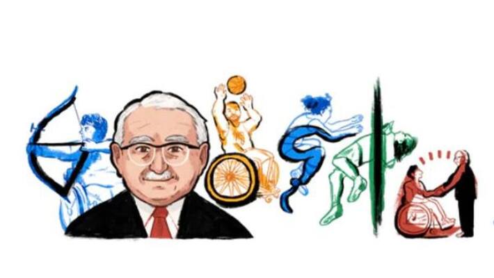 Google Doodle pay tribute Paralympic founder Sir Ludwig Guttmann on his 122nd birthday spb Google Doodle pay tribute Paralympic founder Sir Ludwig Guttmann on his 122nd birthday spb