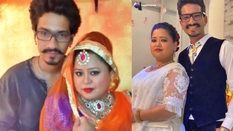 शादी से पहले भारती और हर्ष करीब 7 साल से एक-दूसरे को जानते थे। दोनों में पहले दोस्ती हुई और फिर ये जल्द ही प्यार में बदल गई। हर्ष और भारती की पहली मुलाकात रियलिटी शो 'कॉमेडी सर्कस' के दौरान हुई थी। इस शो में भारती एक कंटेस्टेंट के तौर पर शामिल हुई थीं, जबकि हर्ष स्क्रिप्ट राइटर थे।

