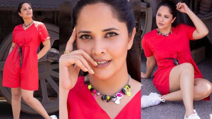 Anasuya Bhardwaj in anthology movie jsp Anasuya Bhardwaj in anthology movie jsp