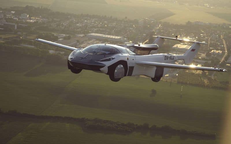 BMW powered AirCar flying car gets another step closer to mass production
