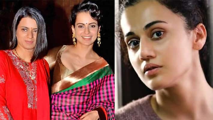 Taapsee pannu counter comments on kangana ranaut ksr Taapsee pannu counter comments on kangana ranaut ksr
