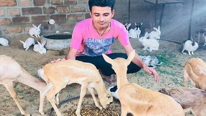 Farsa Ram Bishnoi 25 year old who helps animals Farsa Ram Bishnoi 25 year old who helps animals