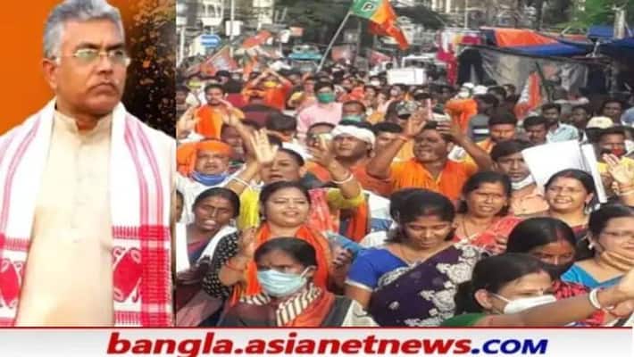 Dilip Ghosh attacks to TMC on Kasba Fake vaccination Camp Controversy RTB Dilip Ghosh attacks to TMC on Kasba Fake vaccination Camp Controversy RTB