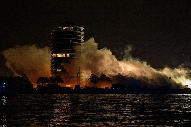 An investigation is still underway to ascertain the reason why the 12-story condominium built in 1981 partially collapsed. Media reports said that an engineering firm, which reviewed the tower three years before the collapse in 2018, had reported that failed waterproofing below the building's pool was causing major structural damage.