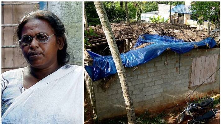 Iam living in a house With out roofing; Says Thankamani Iam living in a house With out roofing; Says Thankamani