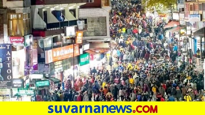 Highways choked hotels fully booked as tourists throng Himachal Pradesh pod Highways choked hotels fully booked as tourists throng Himachal Pradesh pod