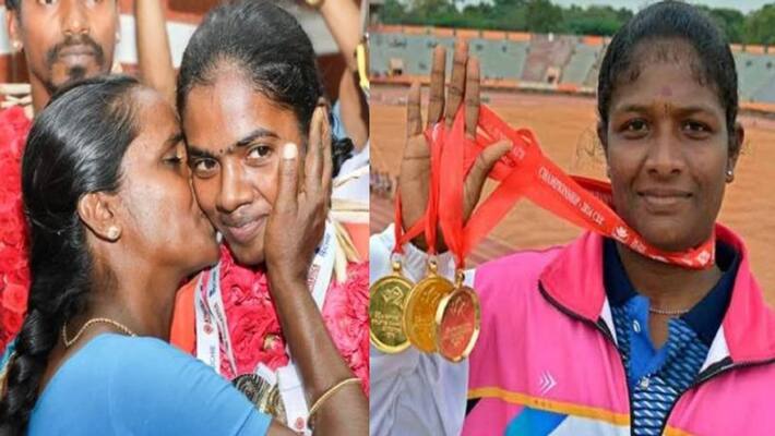 Madurai Athlete V Revathi represent India at Tokyo Olympics in mixed relay event ckm Madurai Athlete V Revathi represent India at Tokyo Olympics in mixed relay event ckm