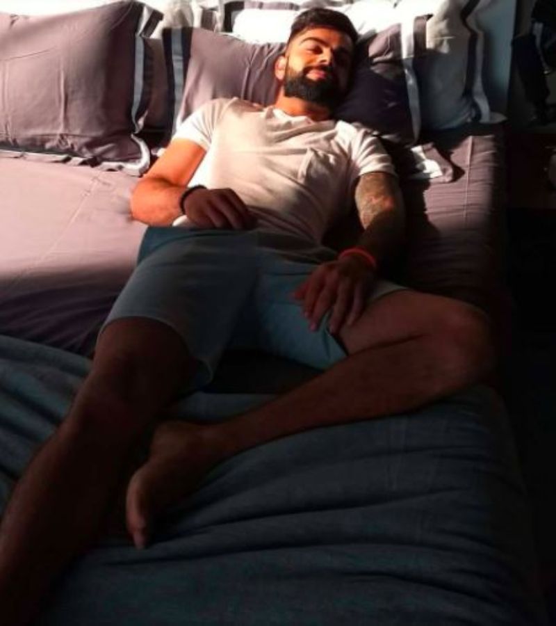 T20 World Cup2021-Virat Kohli, Rohit Sharma to MS Dhoni, See how Indian cricketers sleep, viral image spb