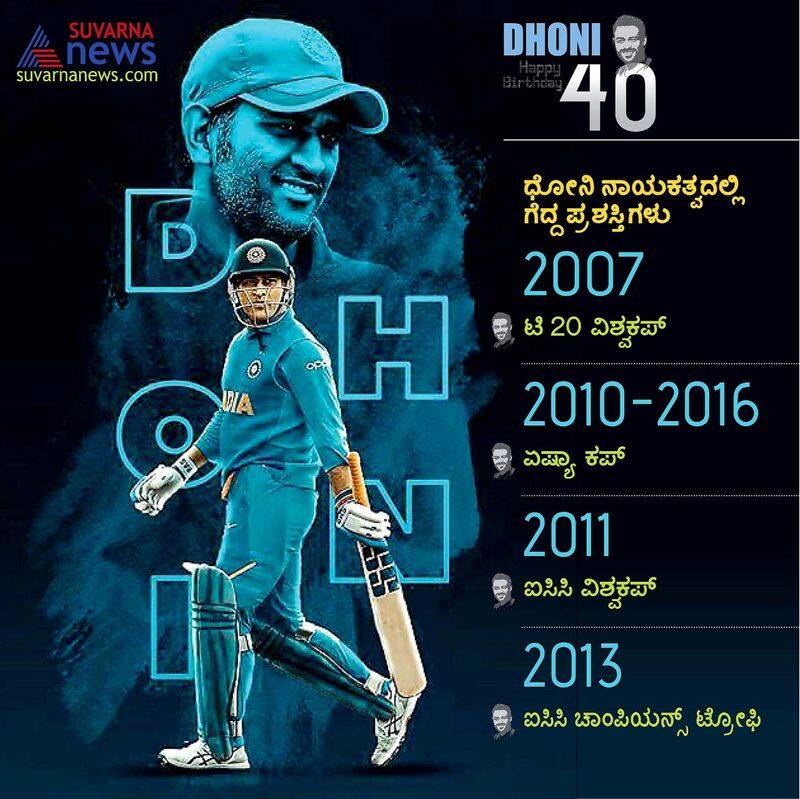 Happy Birthday MS Dhoni Former India Captain Turns 40 pod
