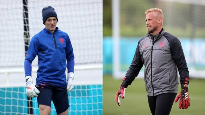Euro 2020 England v Denmark semi became Kasper Schmeichel v Jordan Pickford fight Euro 2020 England v Denmark semi became Kasper Schmeichel v Jordan Pickford fight