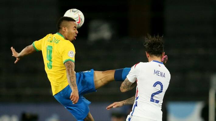 Copa America 2021 Brazil striker Gabriel Jesus out of final against Argentina Copa America 2021 Brazil striker Gabriel Jesus out of final against Argentina