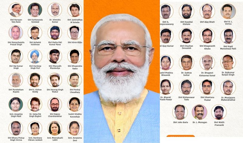మోడీ మంత్రిమండలిలో కొత్తగా చేరిన మహిళామంత్రులు ప్రమాణ స్వీకారానికి చేనేత చీరలు ధరించి రావడం అందర్నీ ఆకట్టుకుంది. రంగురంగుల, తమ తమ ప్రాంతీయ హస్త వైభవాన్ని చెప్పే ఈ చీరలతో అందరూ ఆకట్టుకున్నారు. 